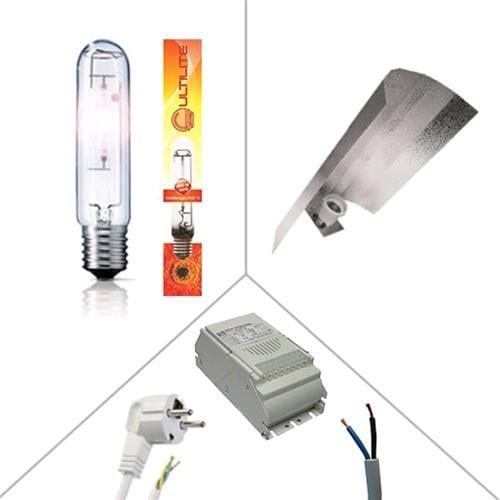 KIT HPS  600W AGRO 2100°K - 95.000 LUMEN